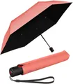 Produktbild: Knirps® Taschenregenschirm U.200 Ultra Light Duomatic - UV coated, mit UV- und Hitzeschutz, schwarz-salmon