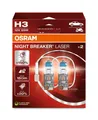 Produktbild: H3 12V 55W NIGHT BREAKER® LASER +150% mehr Doppelpack OSRAM Glühbirne Autolampe