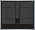 Produktbild: Siemens EX645LYC1E Edelstahlrahmen 60 cm Induktions-Kochstelle autark , Glaskeramik