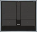 Produktbild: Siemens EX645LYC1E Induktionskochfeld | 60 cm | 4 Kochzonen | iQ700 | varioInduktion | Edelstahlrahmen