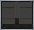 Produktbild: Siemens EX645LYC1E Edelstahl - 60 cm Induktions-Kochstelle, Glaskeramik