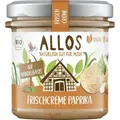 Produktbild: Allos Frischcreme mit Paprika (135 g) - Bio