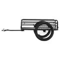 Produktbild: VEVOR Fahrradanhänger, 125 kg Tragkraft, Transportanhänger, faltbar und verstaubar, Schnellverschluss mit Universalkupplung, 50,8 cm Räder, passend für die meisten Fahrradräder, Rahmen Kohlenstoffstahl