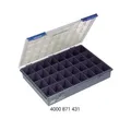Produktbild: Raaco Sortimentskasten B338xT261xH57mm 32 Fächer transp.dunkelblau 136181