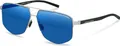 Produktbild: Porsche Design P8943 B195 palladium, black 63/12/145 Herren Sonnenbrillen