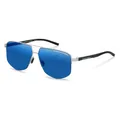 Produktbild: Porsche Design P8943 B195 Palladium, Black Sunglasses Man Metal, Standard, 63