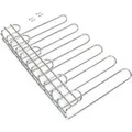 Produktbild: Emuca Glashalter Supra 1-Zeilig Länge 340 mm Stahl Verchromt