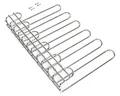 Produktbild: emuca Supra Gläserhalter mit 5 Aufbewahrungszeilen aus verchromten Stahl / Gl...