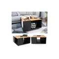 Produktbild: Vicco Couchtisch Sofatisch Beistelltisch Anton Anthrazit Kaffeetisch Ablage