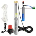 Produktbild: Tiefbrunnenpumpe Edelstahl 750W 105L/min Förderhöhe 62m 230V