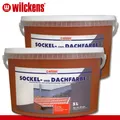 Produktbild: Wilckens 2x 5 l Sockel- und Dachfarbe | Ziegelrot | Sockelfarbe Dachziegel außen