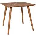 Produktbild: FineBuy Esstisch quadratisch 80cm Sheesham Massivholz – Rustikaler Holztisch im Landhausstil, Design Esszimmertisch massiv, Küchentisch klein für 4 Personen Bistrotisch