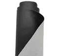 Produktbild: A-Express Premium Gekörnt Wasserdicht Kunstleder Gekörnt Lederimitat Texturiert Lederstoff Meterware - 100cm x 140cm (Schwarz)