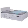 Produktbild: Inter Link Bett Efetivo 140 x 200 cm Holz Weiß