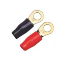 Produktbild: 16mm² Sinuslive RKS-16 Ringkabelschuhe mit 8mm Loch M8 vergoldet 6 Stück