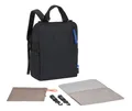 Produktbild: Lässig Green Label Conversion Backpack Wickeltasche Tasche Black schwarz Neu