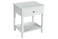 Produktbild: COSTWAY Nachttisch (1-St), mit Schublade und Ablage, aus Holz, 48 x 40 x 58cm