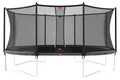 Produktbild: BERG Trampolin Grand Favorit Regular 520 + Sicherheitsnetz Comfort Grau