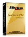 Produktbild: GASTRO Kassensoftware Blitzkasse Restaurant, Cafe Bar, 50 Tische TSE-konform