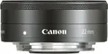 Produktbild: Canon EF-M 22 mm F2.0 STM 43 mm Filtergewinde (Canon EF-M Anschluss) schwarz