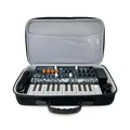 Produktbild: Analog Cases Pulse Case für Arturia MiniLab/MicroFreak/MicroBrute oder vergleichbare Midi Controller (Transporttasche aus langlebigem, geformtem Eva/Nylon, mit robustem Gummitragegriff), Schwarz