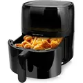 Produktbild: Emerio - Af-129329.3 Einzelne Fritteuse 5 L Selbstversorger 1500 W Heißluftfritteuse Schwarz