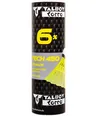 Produktbild: Talbot Torro Badmintonbälle Tech 450 Nylon gelb Dose 6er, Geschwindigkeit: langsam