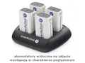 Produktbild: EverActive NC-109 Ladegerät für 9V Ni-MH Batterien, 4 Kanäle, 100 mA, 100-240V