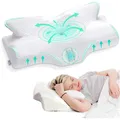 Produktbild: Orthopädisches Seitenschläferkissen, Memory Foam, atmungsaktiv, waschbar, erg...