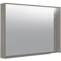 Produktbild: KEUCO X-LINE Lichtspiegel, einstellbare Lichtfarbe, 1000x700x105 mm, Spiegelheizung, 33298293000, Farbe: Inox