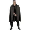 Produktbild: Widmann 3583I - Umhang schwarz ca.115cm Halloween Fasching Karneval NEU