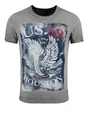 Produktbild: KEY LARGO Herren Houston Round T-Shirt, Anthra (1101), L