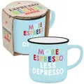 Produktbild: Espressotasse Espresso Kaffee Tasse Emailleoptik Geschenk Sheepworld MORE 74748