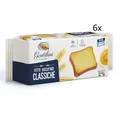 Produktbild: 6x Gentilini Fette Biscottate Classiche Zwieback Kekse Brot 185g Biscuits