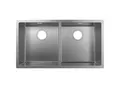 Produktbild: Hansgrohe S719-U765 Unterbauspüle 43430800 edelstahl, 370x370mm, 2 Hauptbecken
