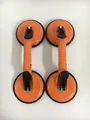Produktbild: Saugheber (2er Pack) - Ergonomische & rutschfeste Sauggriffe 120kg tragfaehiger