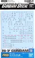 Produktbild: Gundam - Kalkomania Gundam 132 Rg 1/144 Hi-Vgundam - Zestaw Modelarski