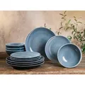 Produktbild: Creatable Tafelservice, Blau, Keramik, 12-teilig, Essen & Trinken, Geschirr, Geschirr-Sets, Tafelservice