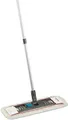 Produktbild: Leifheit Professional Flachwisch-System mit 360°-Gelenk, Bodenwischer mit patentierter Fußtaste für trockene Hände, Schrubber mit Anti-Rutsch-Griff
