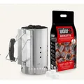 Produktbild: WEBER Rapidfire Anzündkamin Set Mit Aluminiumbeschichtung