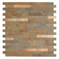 Produktbild: d-c-fix Wandfliese Premium Slate (29,7 x 29,2 cm) - Klebefliese für Küche, Bad & Küchenrückwand – selbstklebend & wasserdicht