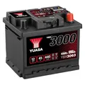 Produktbild: Autobatterie YBX3063 12V 45Ah 425A Yuasa SMF 207X175X175mm