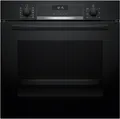 Produktbild: Bosch HBG537BB3 Serie 6 EEK: A+ Einbaubackofen, 71 L, 60 cm breit, 3D-Heißluft, AutoPilot 10, Versenkknebel, Eco Clean-Programm, Hydrolytisch, schwarz