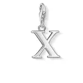 Produktbild: Thomas Sabo Damen Charm-Anhänger Buchstabe A-Z Charm Club Geschwärzt 925 Sterling Silber, Buchstabe X