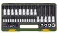 Produktbild: PROXXON INDUSTRIAL Steckschlüssel PROXXON Steckschlüsselsatz HEX + TX, 1/2 + 1/4, 42-tlg.