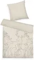 Produktbild: TOM TAILOR HOME Wendebettwäsche Lennart in Gr. 135x200, 155x220 oder 200x200 cm, ideal für Weihnachten, Flanell, 2 teilig, Flanell kuschelig warm im Winter, Weihnachtsbettwäsche aus Baumwolle