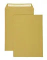 Produktbild: PAKNOR® 50x Braun Versandtaschen DIN C4 229× 324 mm 90g Briefumschläge ohne Fenster gerade Klappe Haftklebung Großbrief a4 Briefkuverts Geschäfts-Umschläge