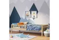 Produktbild: Bellabino Kinderbett Vils (Bett 90x200 cm, natur), mit Lattenrost und Rausfallschutz, aus Kiefer Massivholz