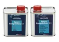 Produktbild: Yachtcare Epoxy Pumpenharz 1kg fertig dosiert leicht gelblich inkl. Mischdüse