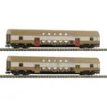 Produktbild: Fleischmann 6260075 N 2er-Set 2: Doppelstockwagen DBmue der DR (Spur IV) (6260075)